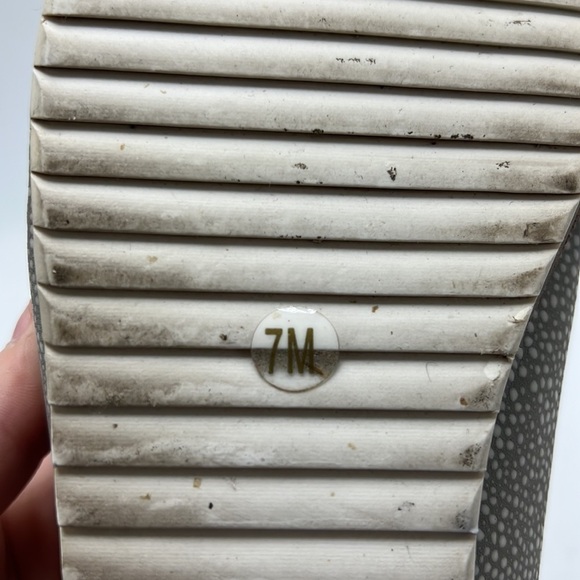 Coconuts by Matisse slip on sandals grey pebbled size 7 - Picture 3 of 4